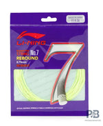 Li-Ning No. 7 Rebound Badminton String – High Elasticity, Durable Multi-Filament & Pro-Level Control.