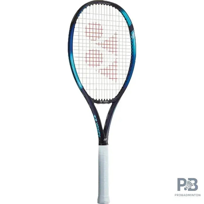 Yonex Ezone 100L Tennis Racquet (285g, Sky Blue) for Beginners & Intermediate Players | Lightweight Racket | ProBadminton.in.