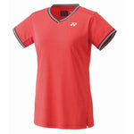 Yonex T-Shirt Round Neck 20779EX | Pearl Red | Lightweight Badminton Sports T-Shirt for Women – Probadminton.in.