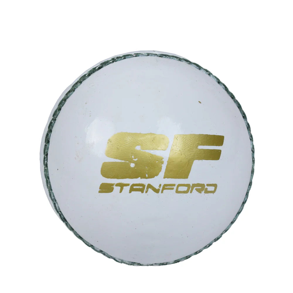 SF True Test White Cricket Ball | Alum-Tanned Leather | Premium Club Match Ball with Seasoned Core.