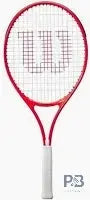 Wilson Roger Federer 25 Red & White Tennis Racquet (Strung) - G3 Grip | Best Wilson Tennis Racket Price in India.