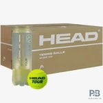 HEAD Tour Tournament Grade Tennis Balls - Best Tennis Ball Price in India | Professional Yellow | All Court Surfaces | Top Tennis Ball Brand.