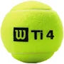 Wilson Titanium Tennis Ball No.4 | High-Altitude Core | Durable Dura-Last Felt | All Court Performance – ProBadminton.in.