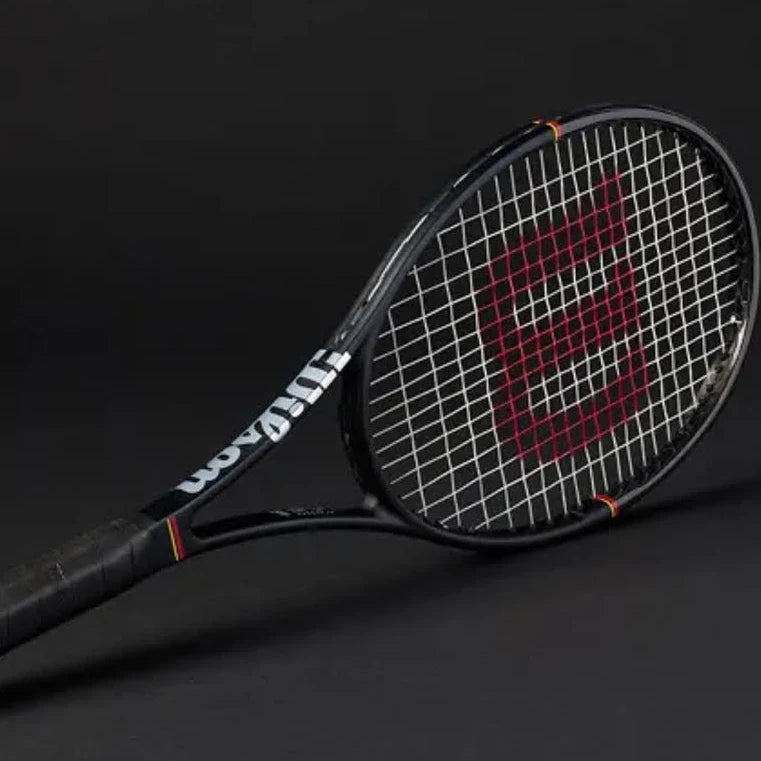 Wilson Pro Staff 97L Classic tennis racquet handle and grip close-up