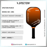 Specton Punch Pickleball Paddle | Lightweight Paddle for Power & Control | Buy Online at Probadminton.in.