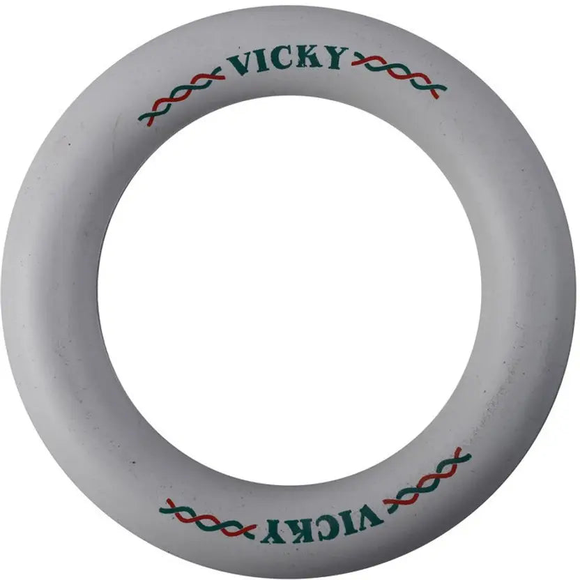 Vicky Full Tennikoit Ring – White Rubber Sponge Ring for Outdoor Sports | ProBadminton.in.