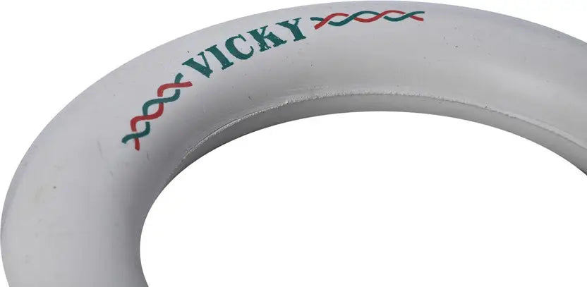 Vicky Full Tennikoit Ring – White Rubber Sponge Ring for Outdoor Sports | ProBadminton.in.
