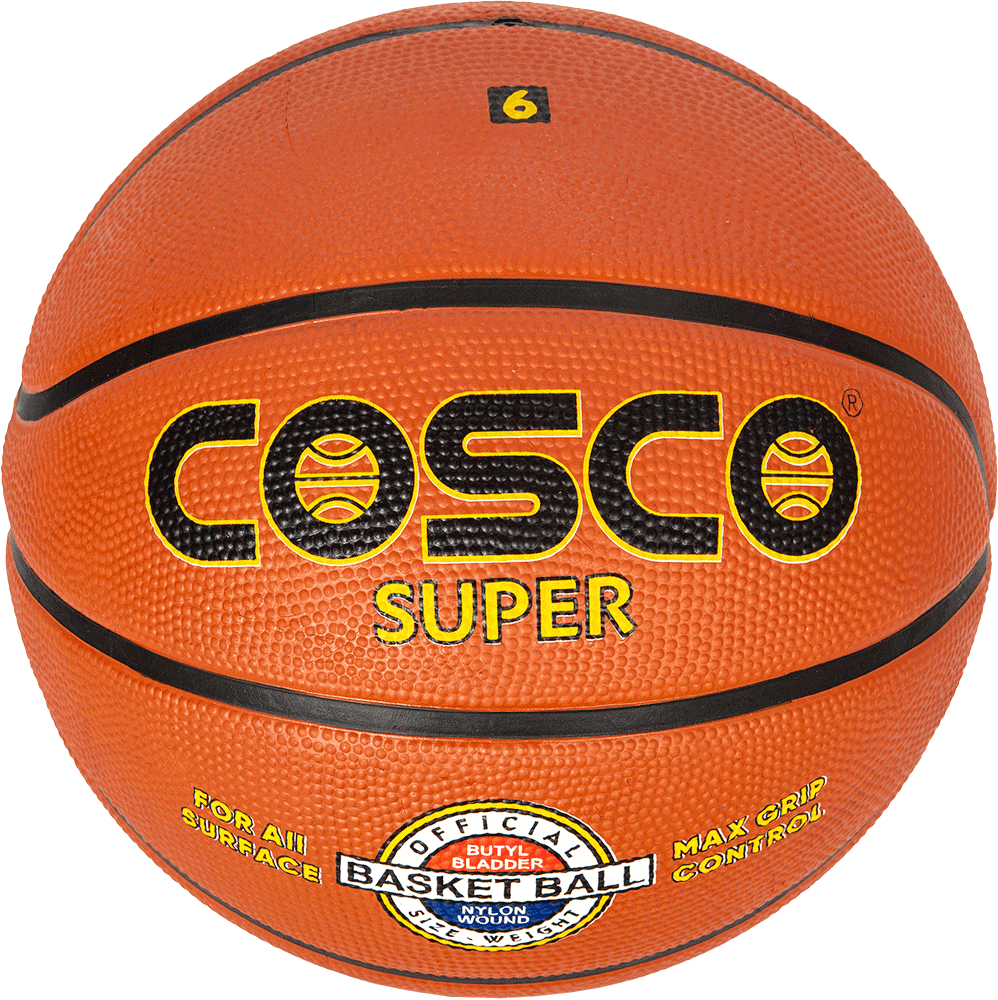 cosco super ornge basketbal size 6


