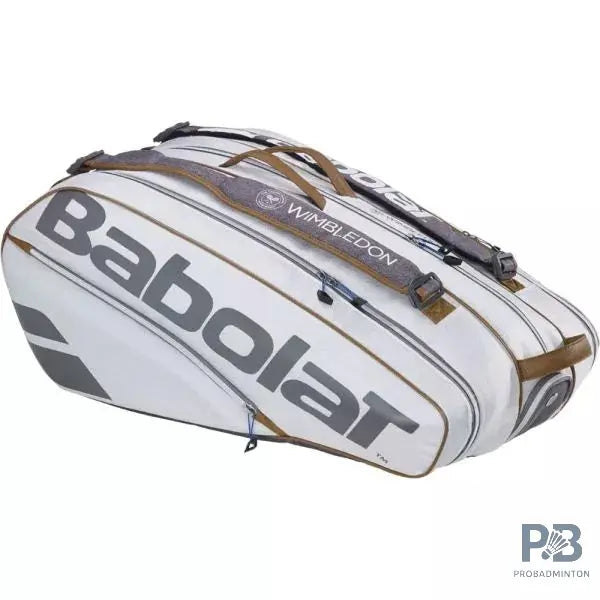 Babolat Pure Wimbledon Kitbag | RH9 - Elite Style & Capacity (9 Racquets).