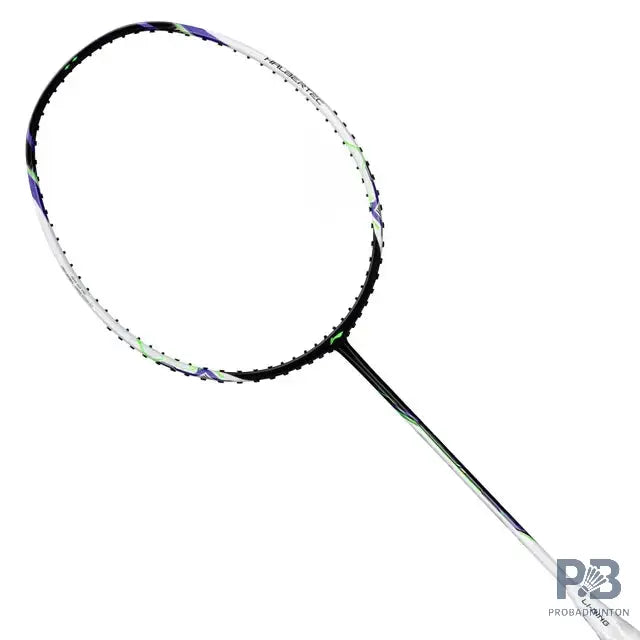 Lining Halbertec Motor Badminton Racket - Pearl White ( 3u / 4u / 5u).