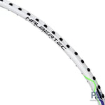 Lining Halbertec Motor Badminton Racket - Pearl White ( 3u / 4u / 5u).