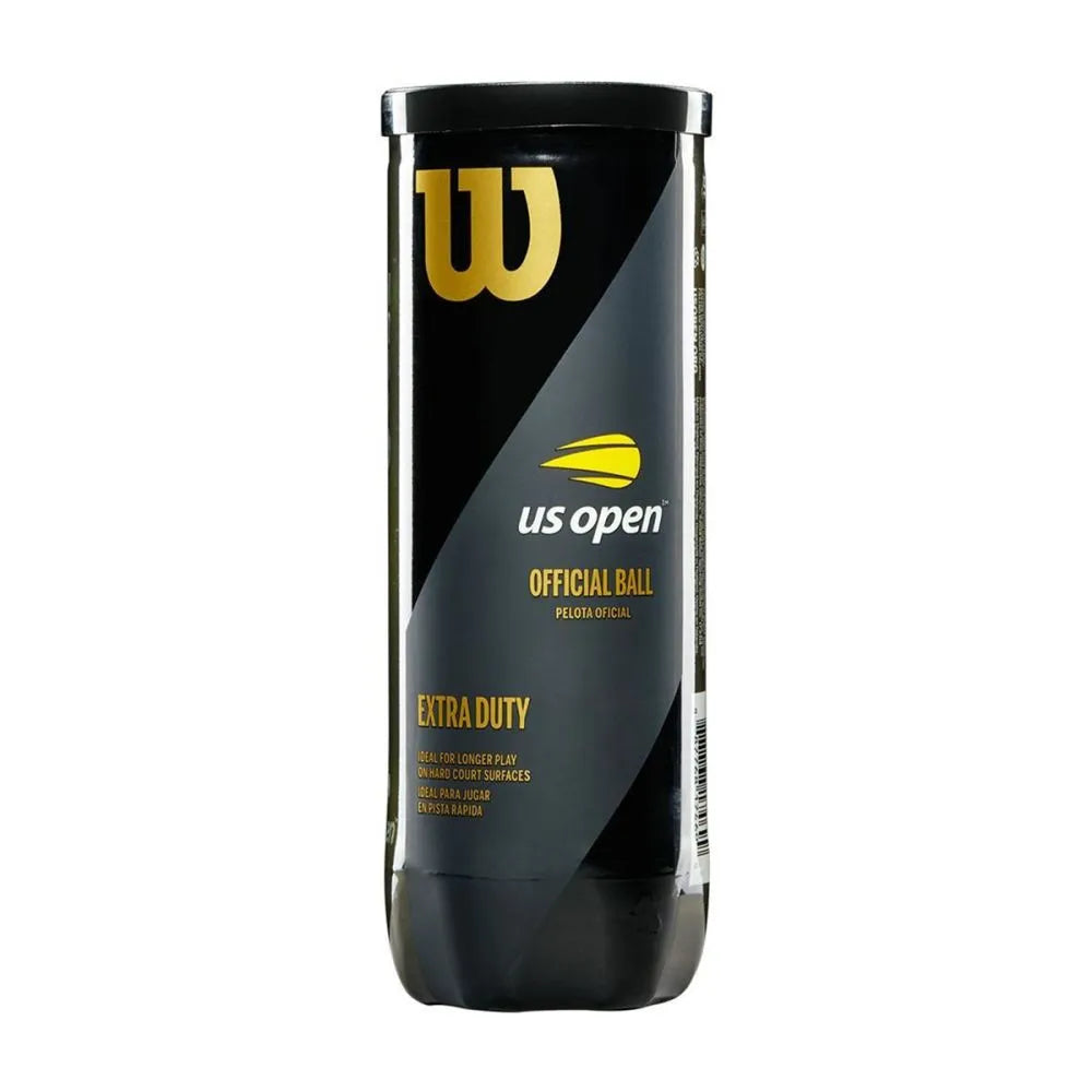 Wilson US Open 4 Tennis Balls – Extra Duty Premium Hard Court Balls (Pressurized) | Probadminton.in