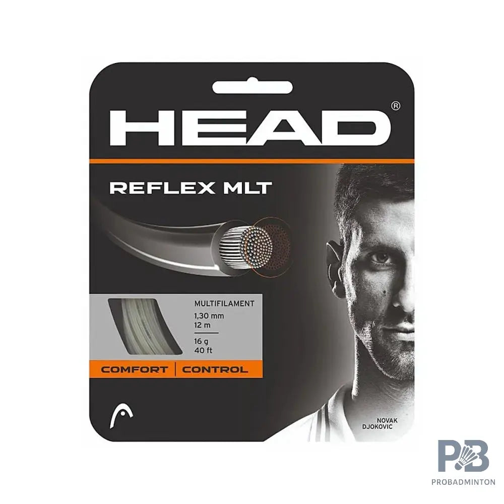 HEAD Reflex MLT 16/17 Gauge Multifilament Tennis String Set (12m).