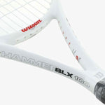 Wilson Hammer BLX 100 Wilson tennis racket close up