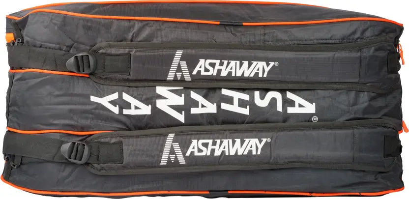 ASHAWAY Triple Zip Badminton Kit Bag | Durable Spacious Badminton Racket Bag – Probadminton.in.