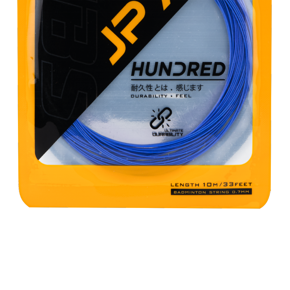 hundred badminton string jp70 raket string ultramarine blue

