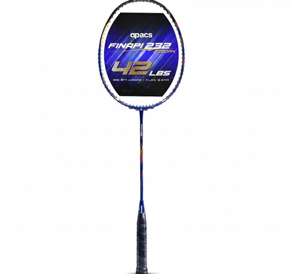 Apacs Finapi 232 Reborn  Badminton Racket – Head Heavy | High Modulus Graphite.
