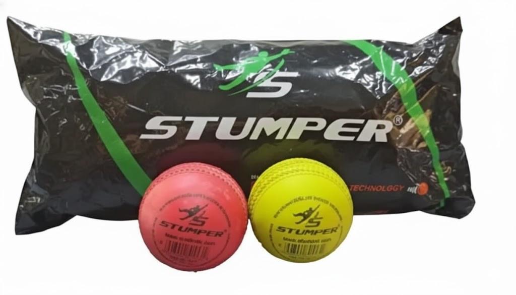 Stumper Cricket Ball Pack of 10 – Heavy 250g Molded Cricket Rubber Balls | ProBadminton.in.