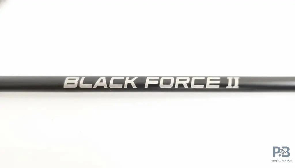 Maxbolt Black Force II Badminton Racket | Lightweight 4U Power Racket | Probadminton.in.