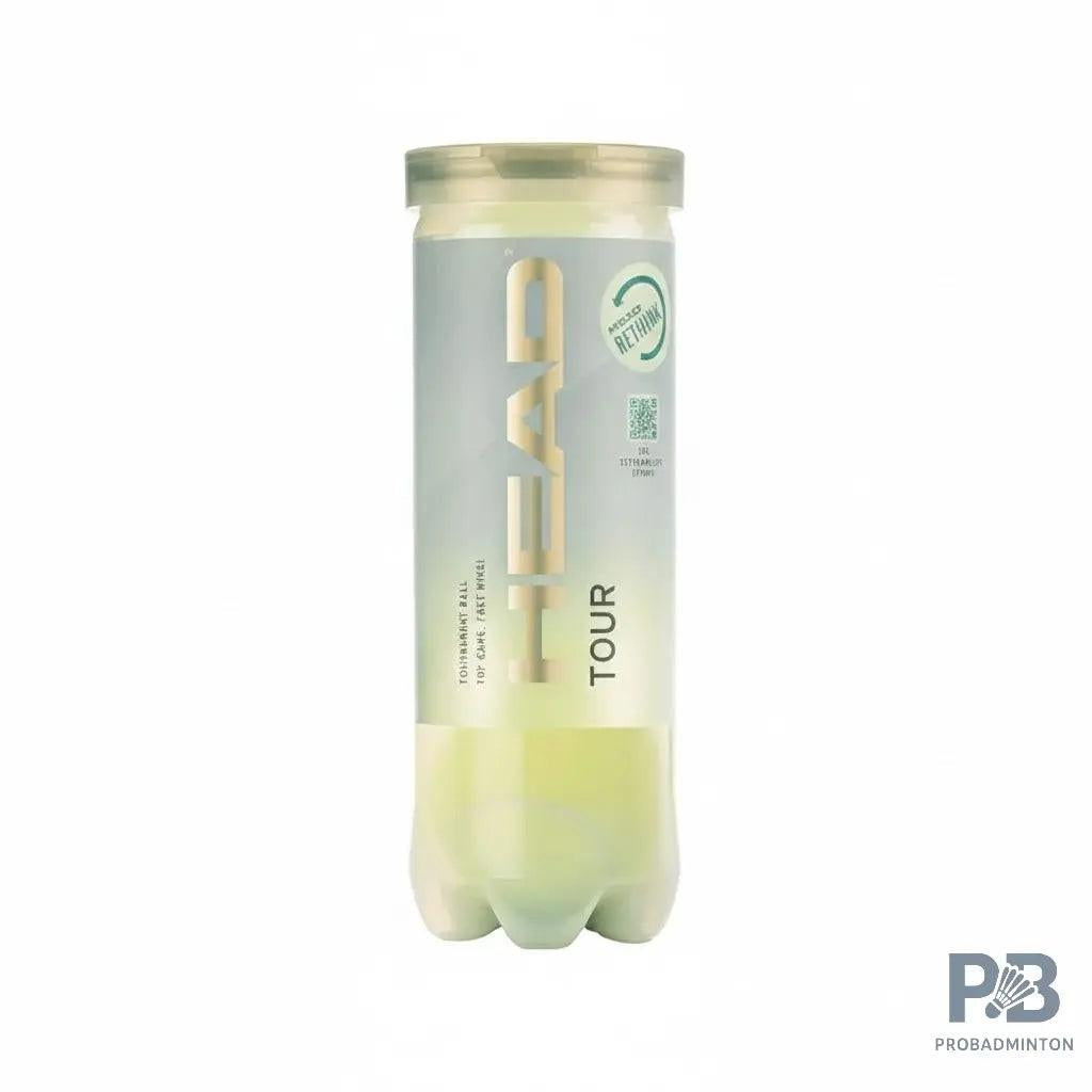 HEAD Tour Tournament Grade Tennis Balls - Best Tennis Ball Price in India | Professional Yellow | All Court Surfaces | Top Tennis Ball Brand.