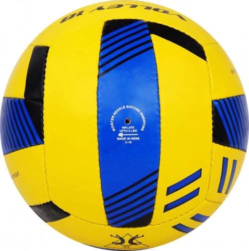 cosco volley18 18 panel rubber ball durabl

