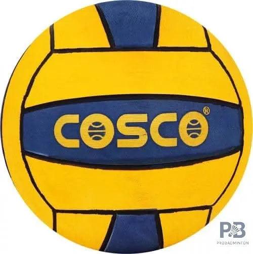 COSCO Water Polo Ball – Yellow & Blue | Durable Rubber Molded Polo Ball for Training & Match Play.