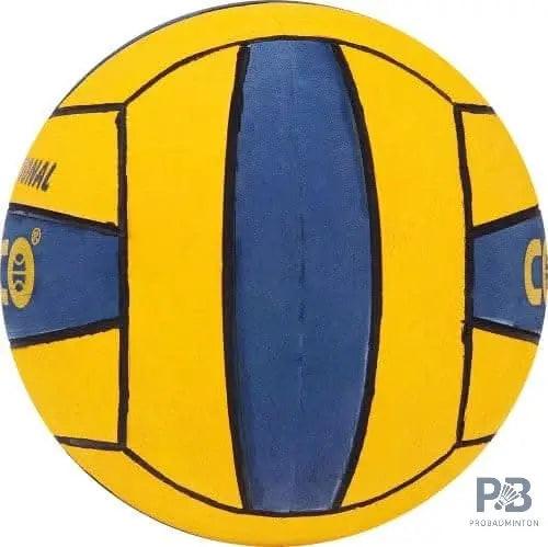 COSCO Water Polo Ball – Yellow & Blue | Durable Rubber Molded Polo Ball for Training & Match Play.