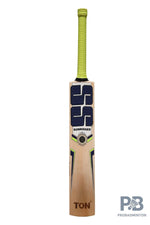 SS Waves English Willow Cricket Bat – Grade 6 Air-Dried Willow with Massive TON Edges, Chrome Sticker, Premium Grip & SS Bat Cover | Made in India.