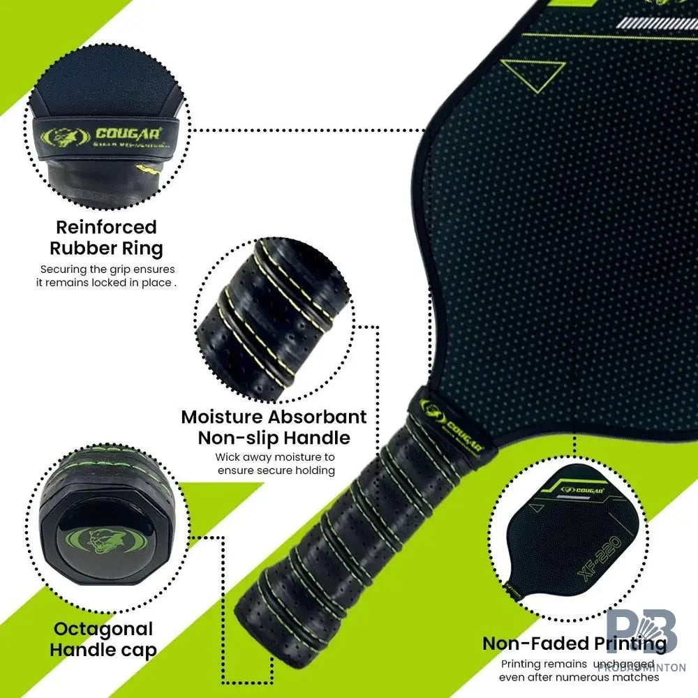 Couger XC-220  Pickleball Paddle Set (Includes 1 Ball).