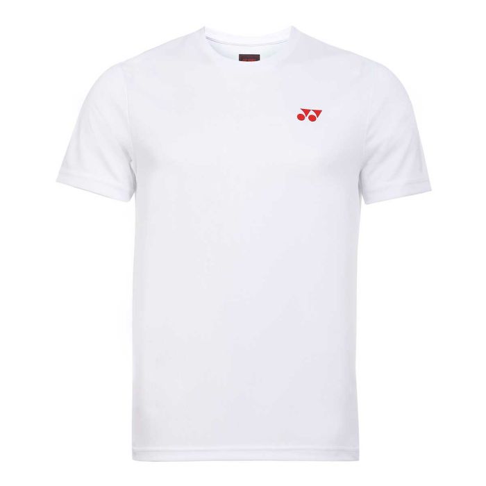 yonex badmnton tshirt round nek m3108 white

