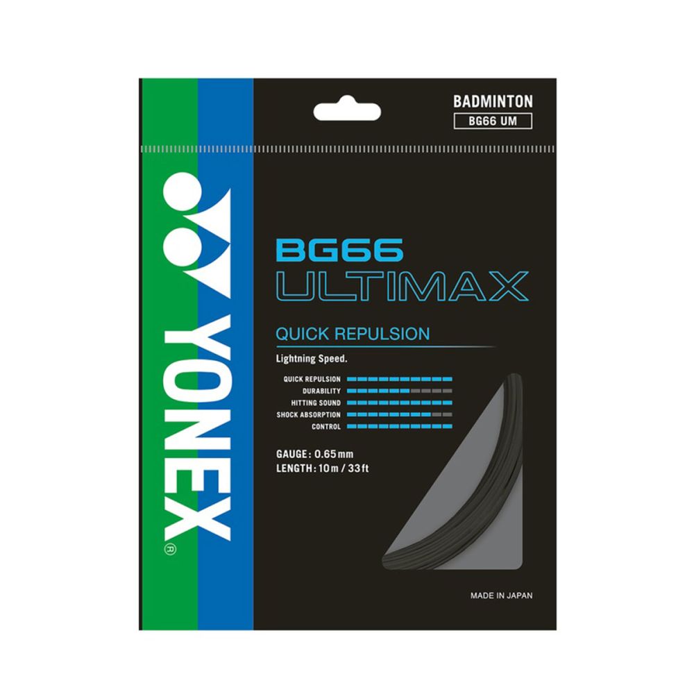 Yonex BG66 Ultimax – Ultra-Thin High-Performance Badminton String