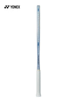 Yonex MUSE 100SL Pearl Silver tennis racquet head and strings