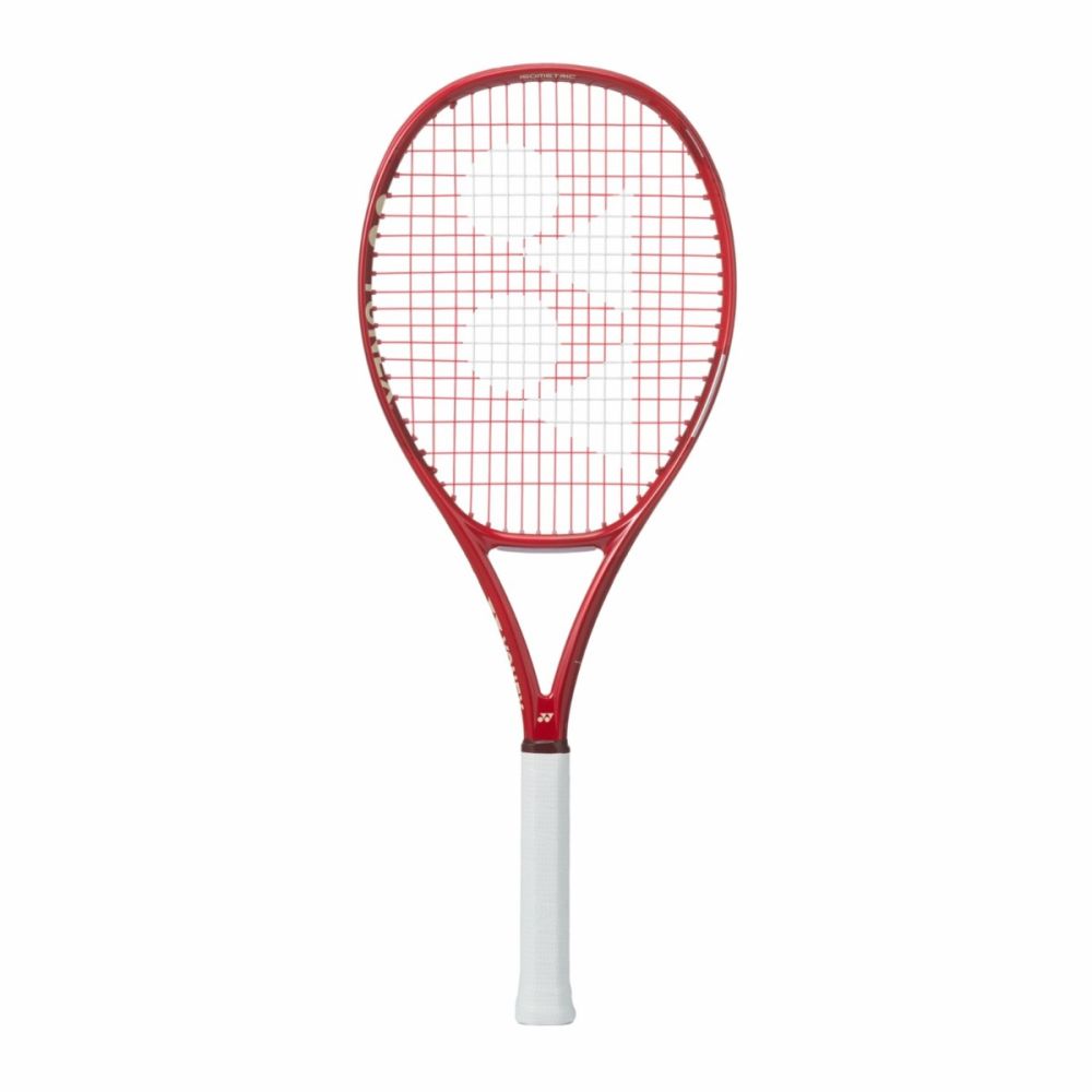 yonex vcore alpha tenis raket ruby red 275g

