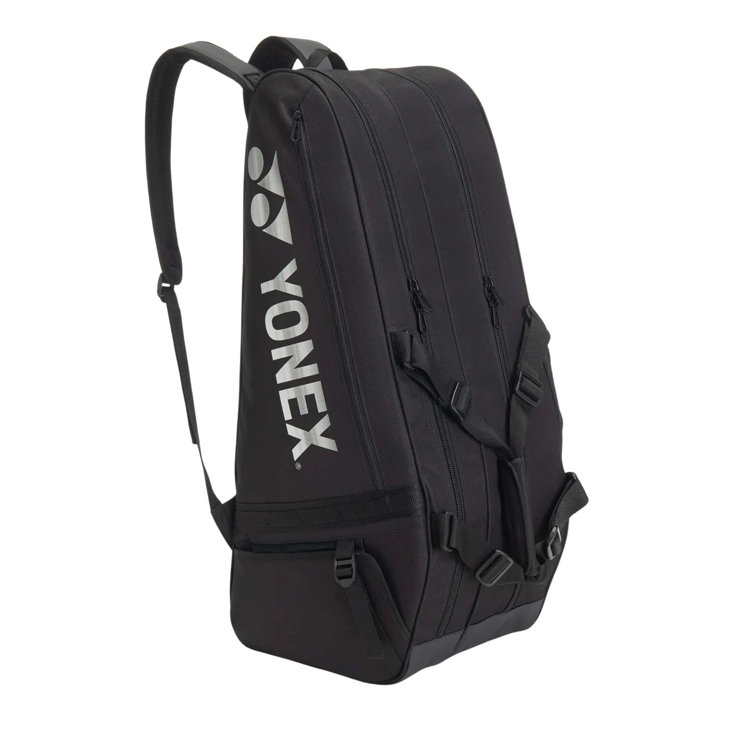 yonex gearlogic racketbag ba72626ex black front view