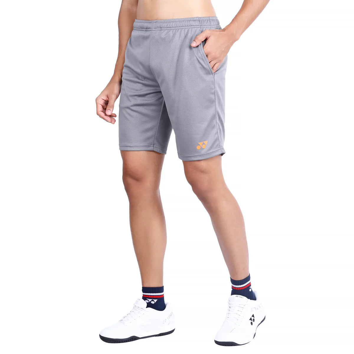 yonex tshirt round nek2641b poppy seed oranj peel


