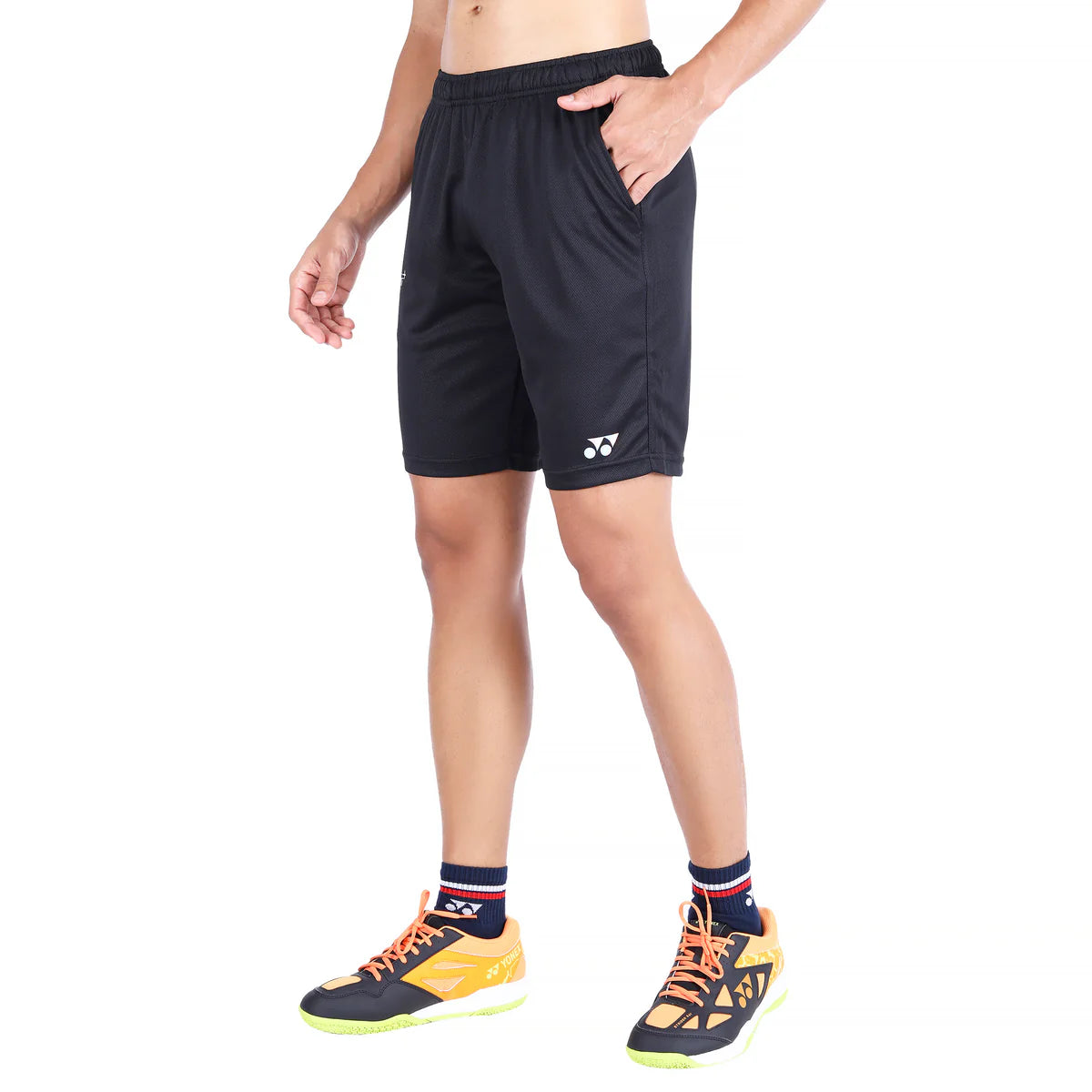 yonex mens short aparel2638 jet blak

