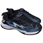 yonex domnent 6i badmnton footwear black blue