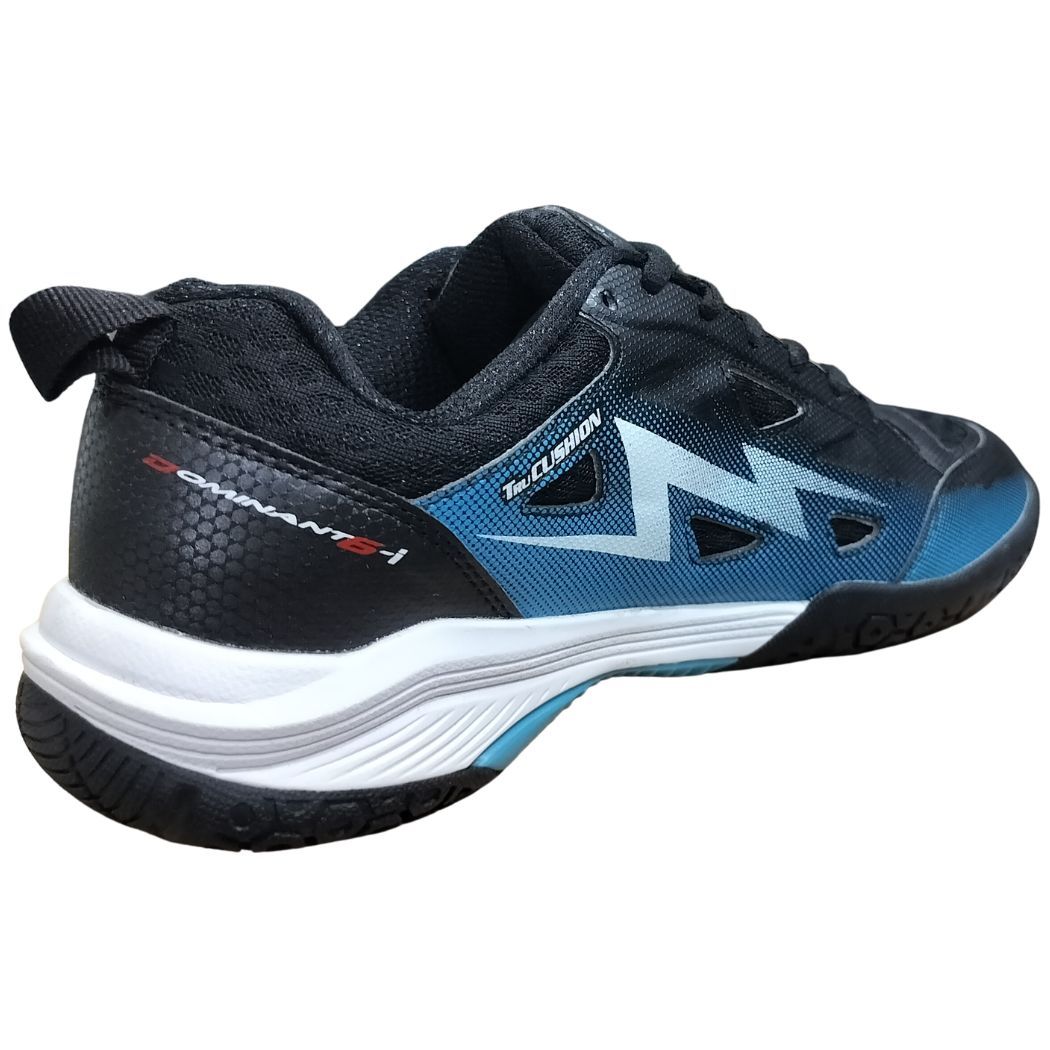 yonex domnat 6i badminton shooes black blu