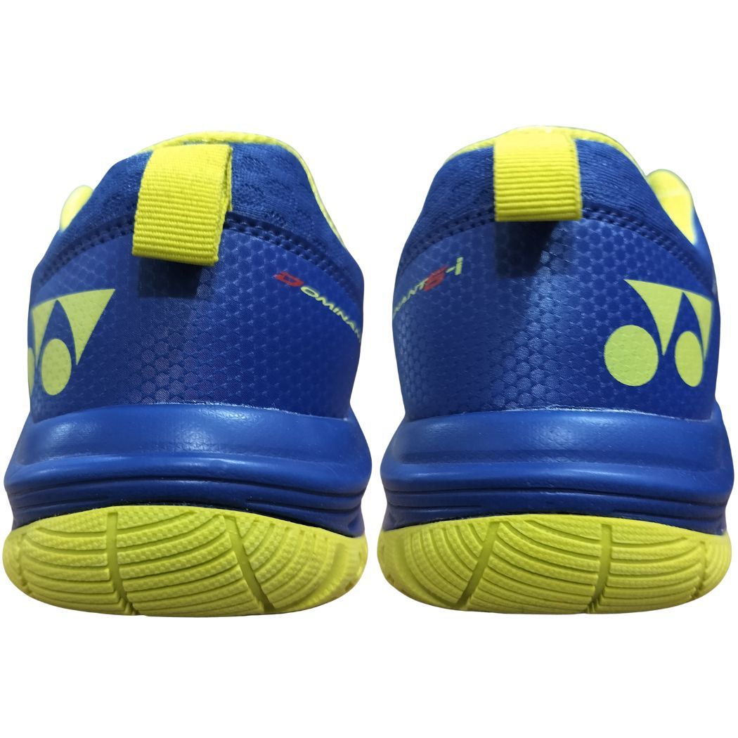 yonex dominnant 6i badmiton shoes cyber yellow reflex blue