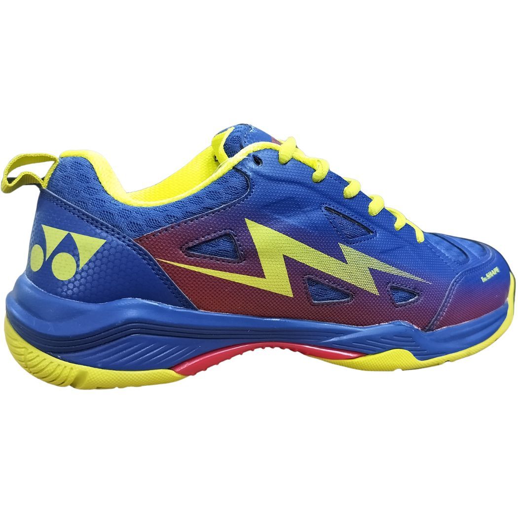 yonex dominent 6i badmnton shoes cyber yellow reflex blue