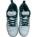 yonex dominet 6i badmton shoez minerel gri flouresnt yelow