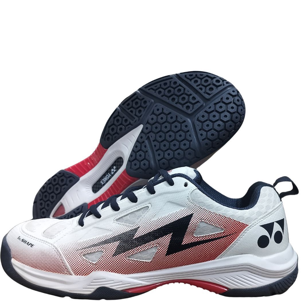 yonex domnat 6i badminton shooes white gray