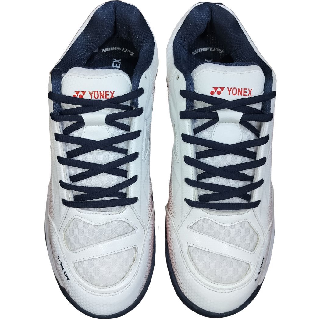 yonex domnent 6i badmnton footwear white gray
