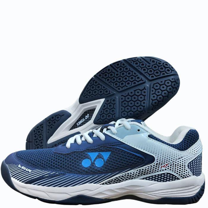 Yonex HY-Ultra I Badminton Shoe | Dark Cobalt White Aquarius.