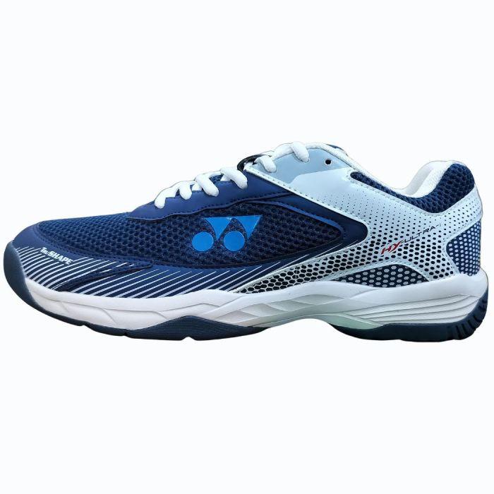 Yonex HY-Ultra I Badminton Shoe | Dark Cobalt White Aquarius.