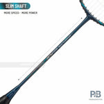 YONEX Nanoflare 800 Play Badminton Racket – Deep Green | 4U G5 | Fast Swing & Control | probadminton.in.