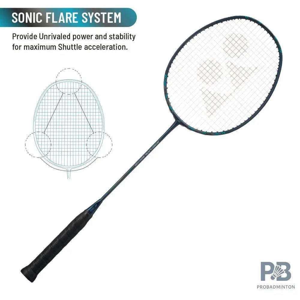 Yonex NANOFLARE 800 PRO Badminton Racket | Deep Green | Speed & Power