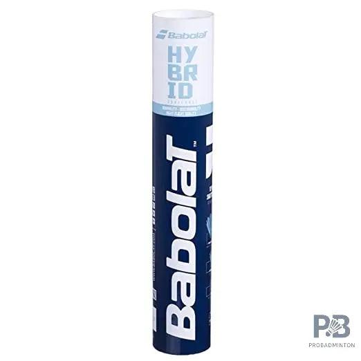 Babolat Hybrid Cock Shuttlecock | Hybrid Durability & Flight Quality | ProBadminton.in.