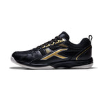 HUNDRED Raze Badminton Shoes (Black / Gold).
