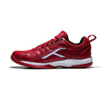 HUNDRED Raze Badminton Shoes (Red / White / Black).